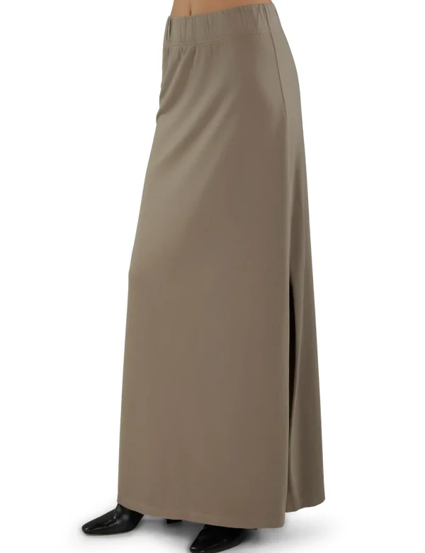 Online LES TIEN Anna Full Length Skirt Dove