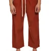 Best LES TIEN Baby Corduroy Cropped Relaxed Pant Cedar