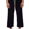 Hot LES TIEN Baby Corduroy Cropped Relaxed Pant Navy