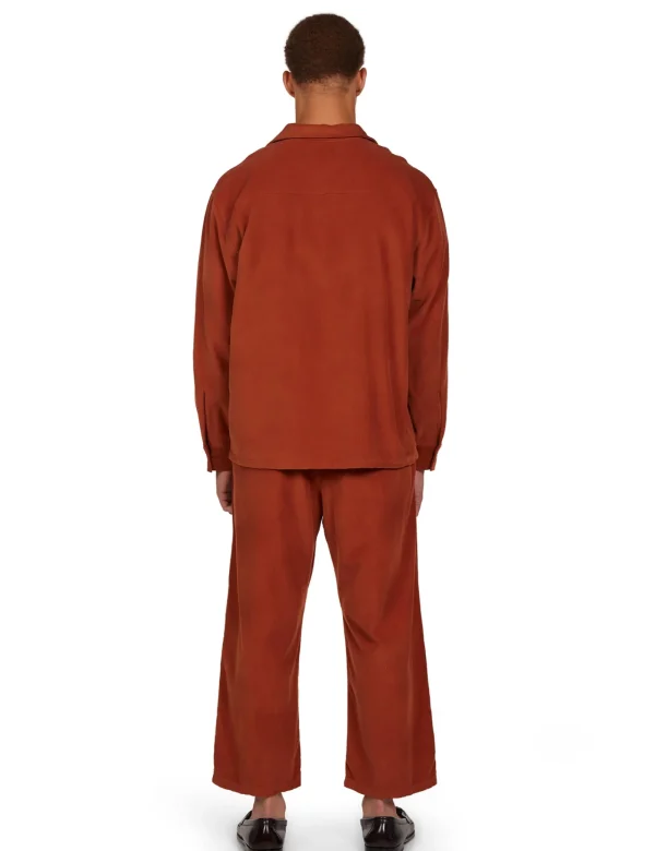 Best LES TIEN Baby Corduroy Cropped Relaxed Pant Cedar