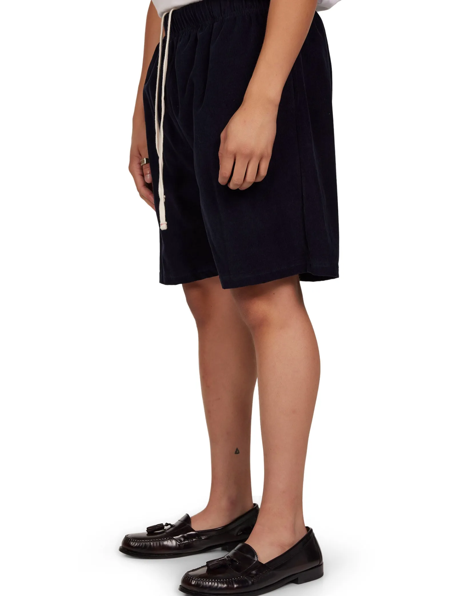 baby_corduroy_rider_short_1.webp Discount LES TIEN Baby Corduroy Rider Short Navy