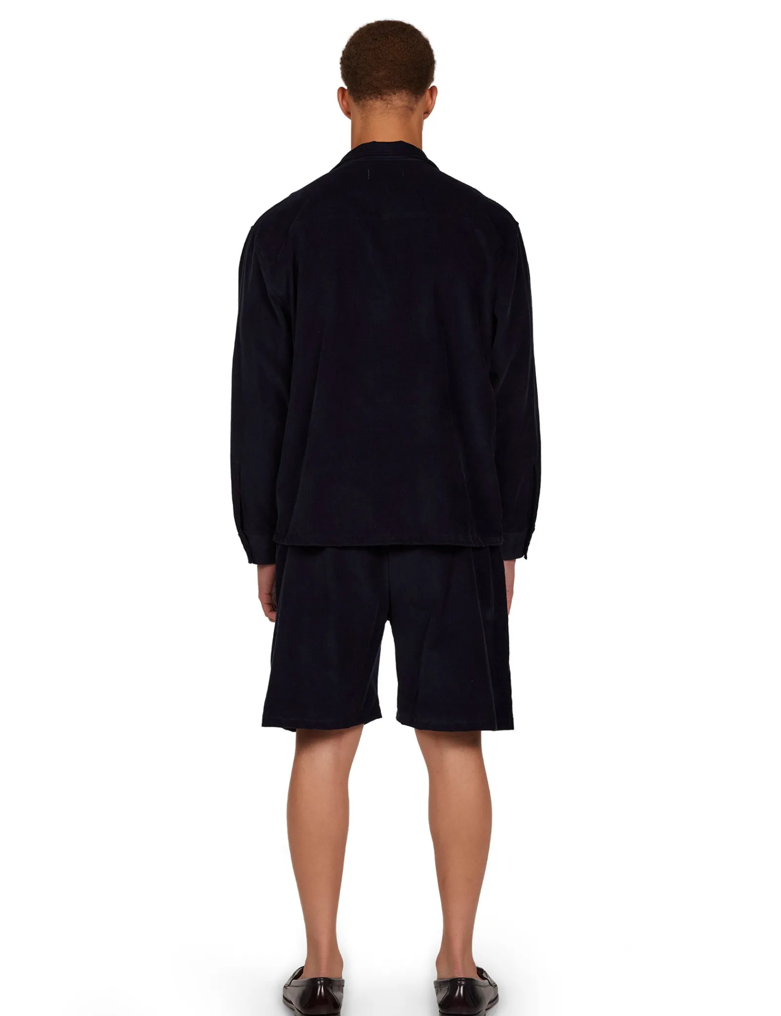 baby_corduroy_rider_short_5.webp Discount LES TIEN Baby Corduroy Rider Short Navy