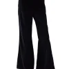 New LES TIEN Bella Bell Bottom Jet Black