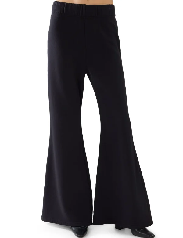 Clearance LES TIEN Bella Bell Bottom Jet Black