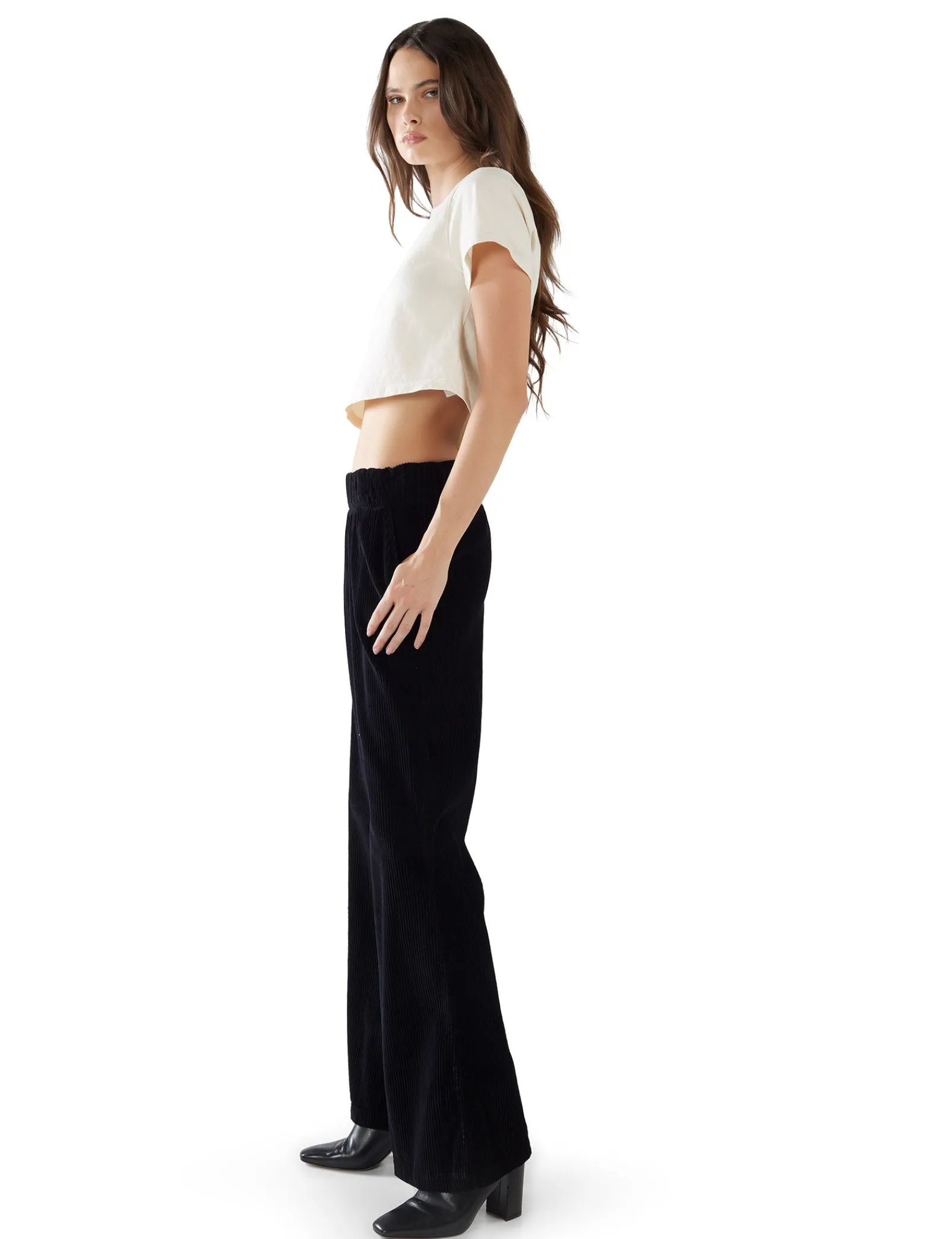bella_bell_bottom_4.webp New LES TIEN Bella Bell Bottom Jet Black