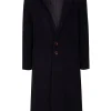 New LES TIEN Black Label Car Coat Midnight