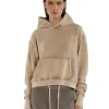 Sale LES TIEN Cara Crop Hoodie Mauve Mineral