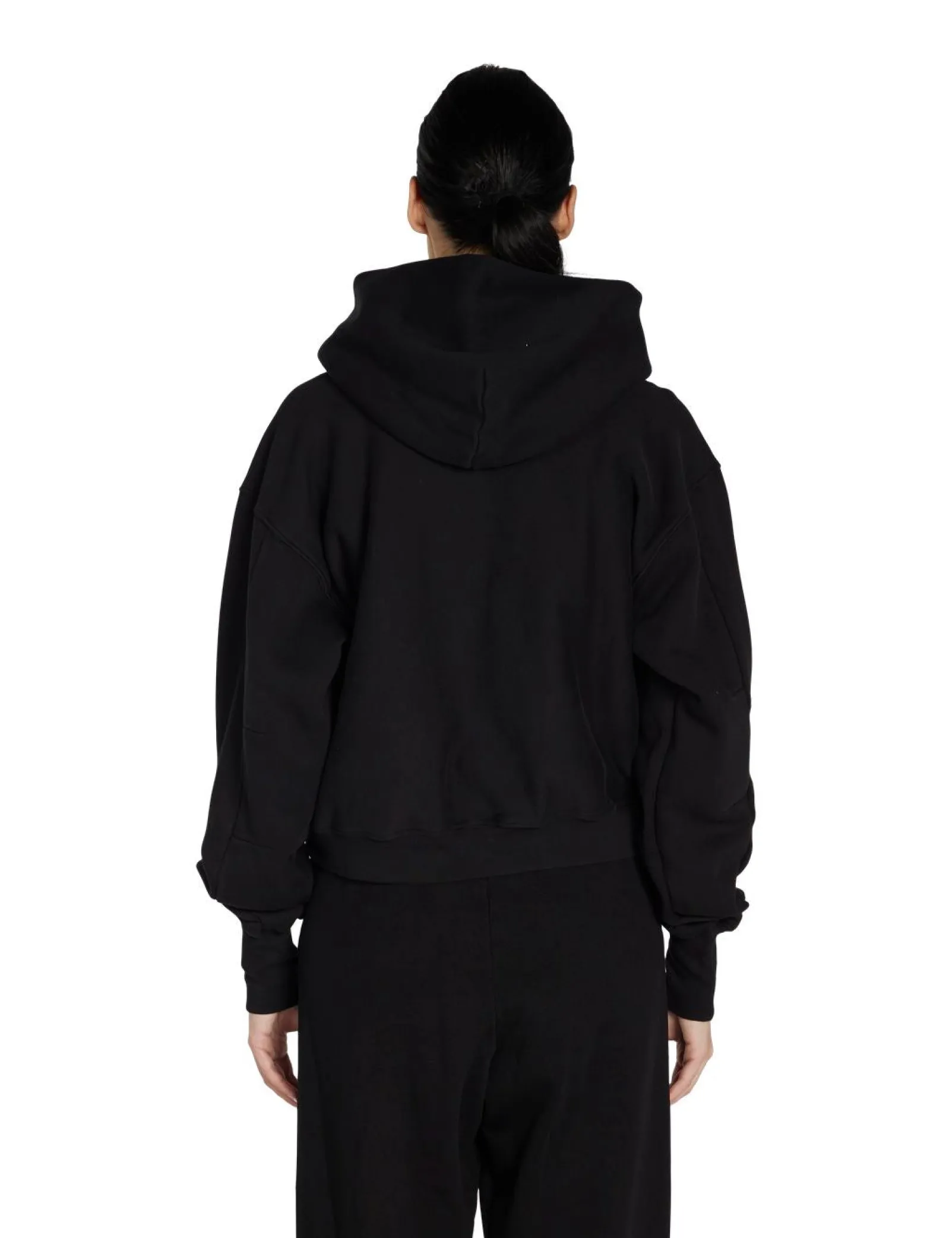 cara_crop_hoodie_2-4.webp Online LES TIEN Cara Crop Hoodie Jet Black