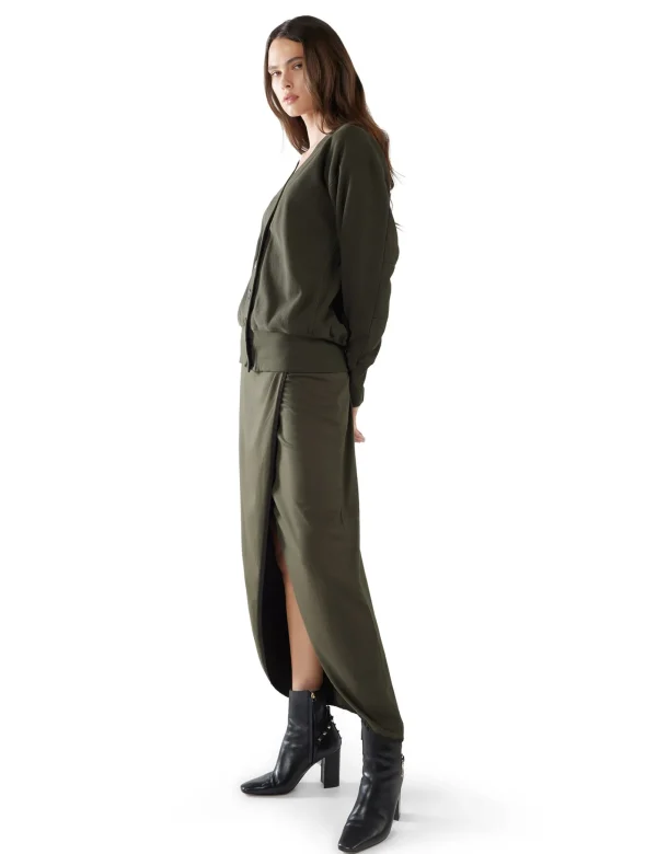 Best LES TIEN Carly Boyfriend Cardigan Forest