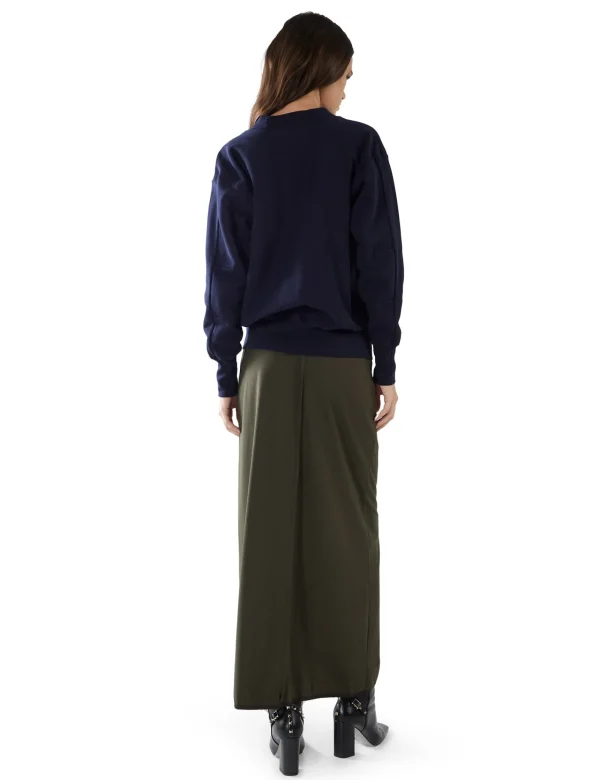 Outlet LES TIEN Carly Boyfriend Cardigan Navy