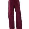 Discount LES TIEN Chandra Cargo Pant Bordeaux