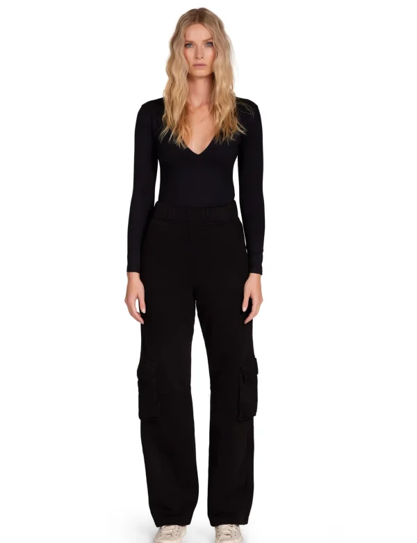 Outlet LES TIEN Chandra Cargo Pant Jet Black
