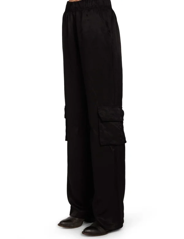 Online LES TIEN Chandra Cargo Pant Jet Black