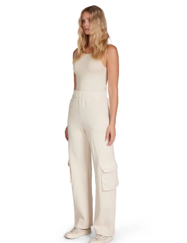 Clearance LES TIEN Chandra Cargo Pant Ivory