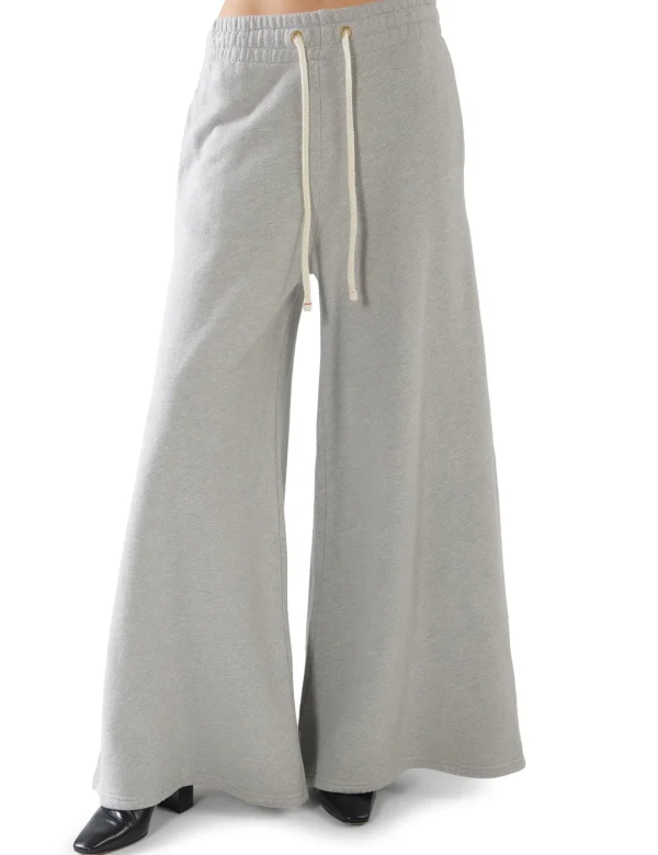New LES TIEN Christine Flare Pant Heather Grey