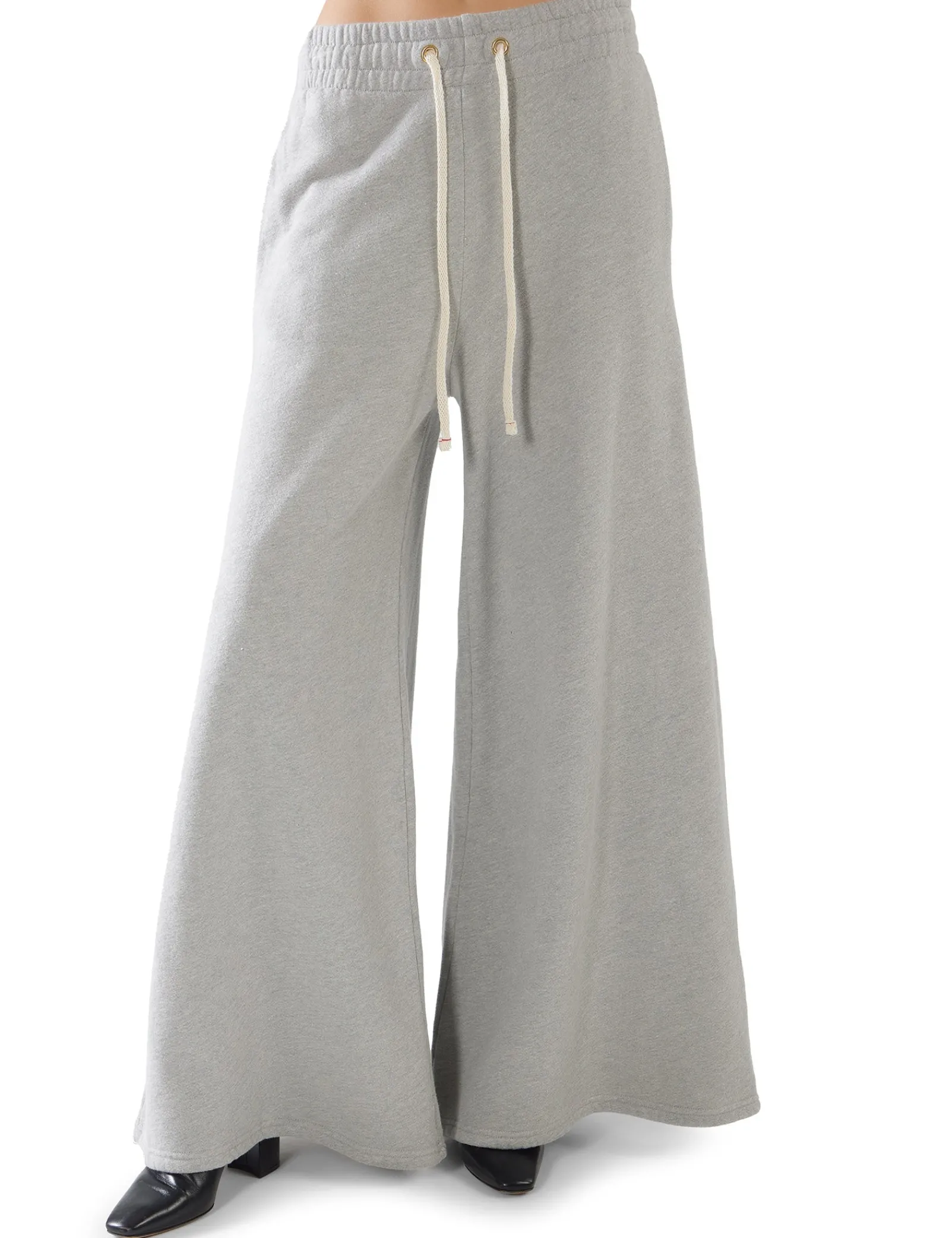 christine_flare_pant_0-5.webp New LES TIEN Christine Flare Pant Heather Grey