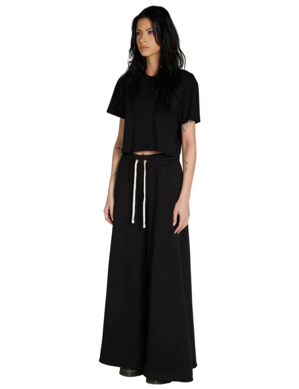 Fashion LES TIEN Christine Flare Pant Jet Black