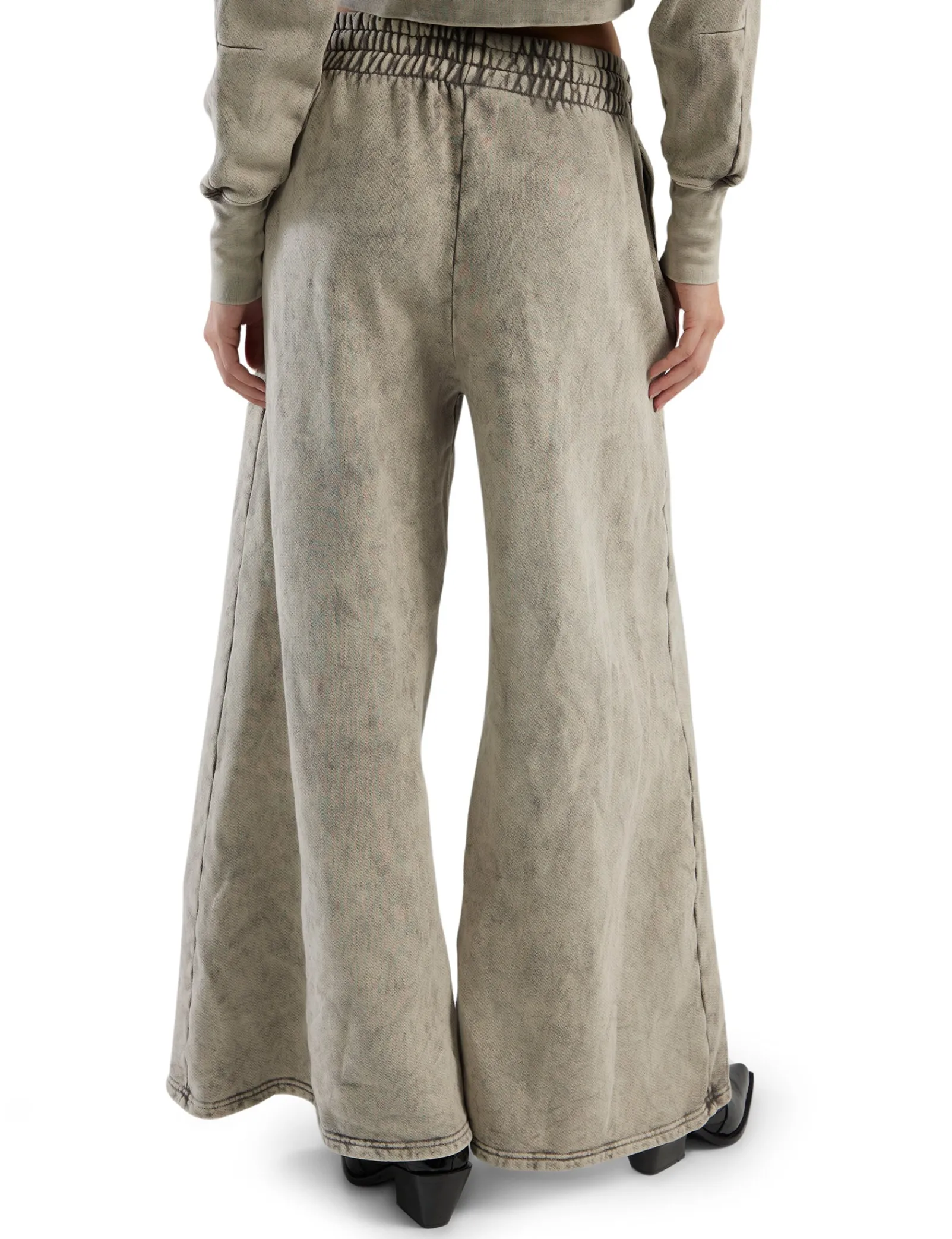 christine_flare_pant_1-6.webp Clearance LES TIEN Christine Flare Pant Dove Mineral