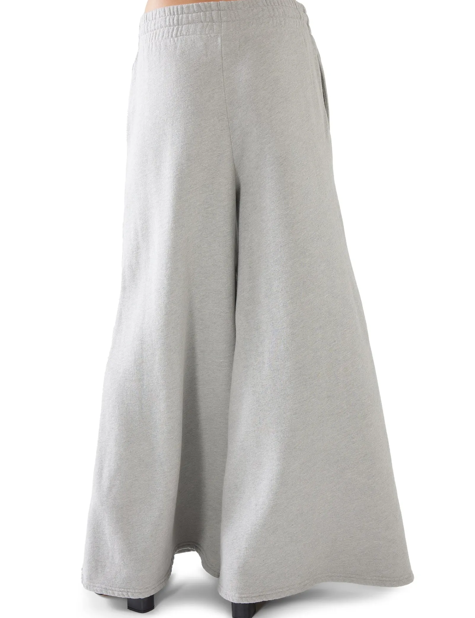 christine_flare_pant_3-2.webp New LES TIEN Christine Flare Pant Heather Grey