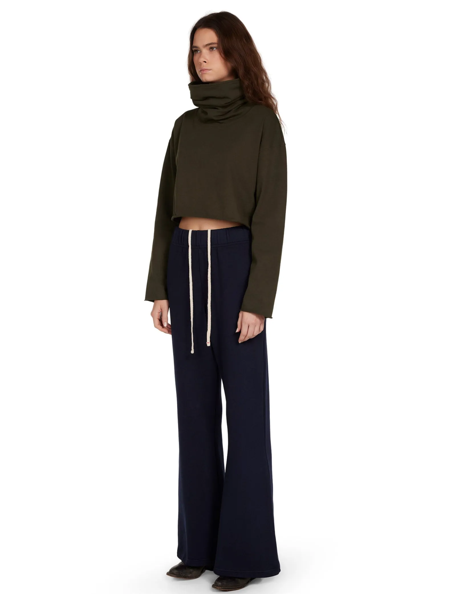 coreena_crop_cowl_neck_6-1.webp Sale LES TIEN Coreena Crop Cowl Neck Forest