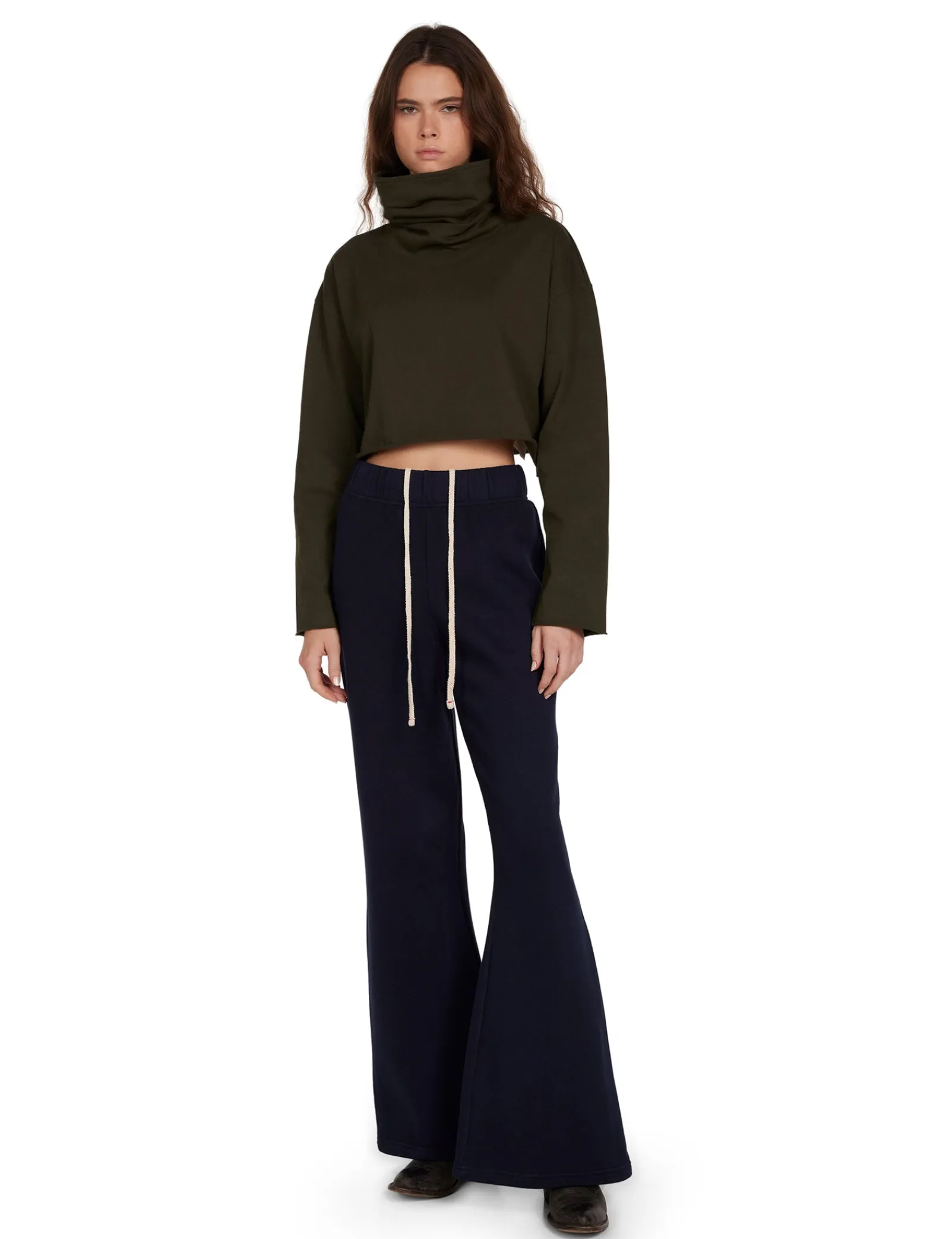 coreena_crop_cowl_neck_7-1.webp Sale LES TIEN Coreena Crop Cowl Neck Forest
