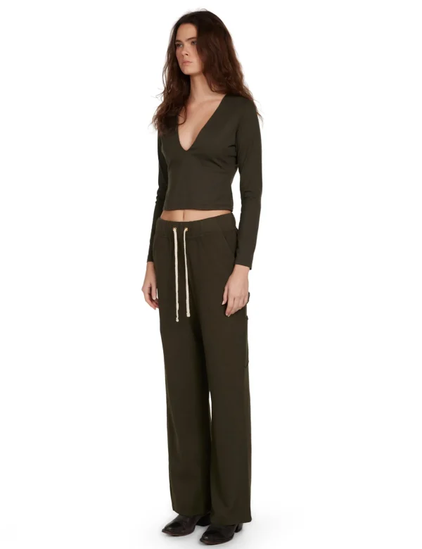 Hot LES TIEN Dan Deep Long Sleeve Forest