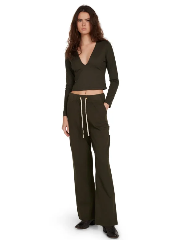 Hot LES TIEN Dan Deep Long Sleeve Forest