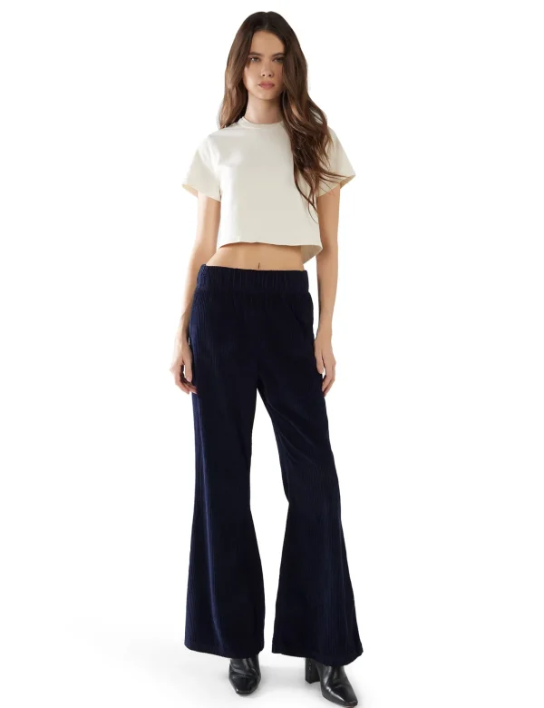 Online LES TIEN Daria Crop Tee Ivory