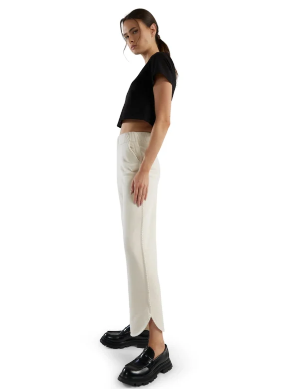Best LES TIEN Daria Crop Tee Jet Black