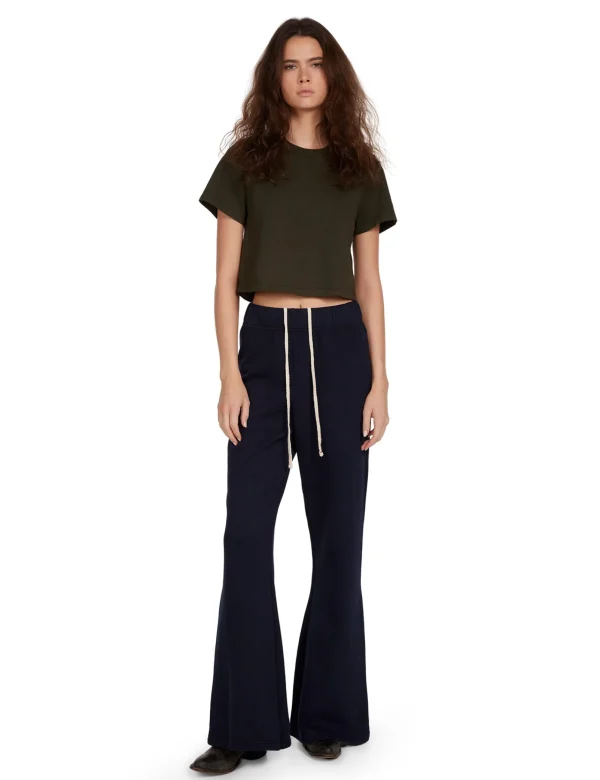Online LES TIEN Daria Crop Tee Forest