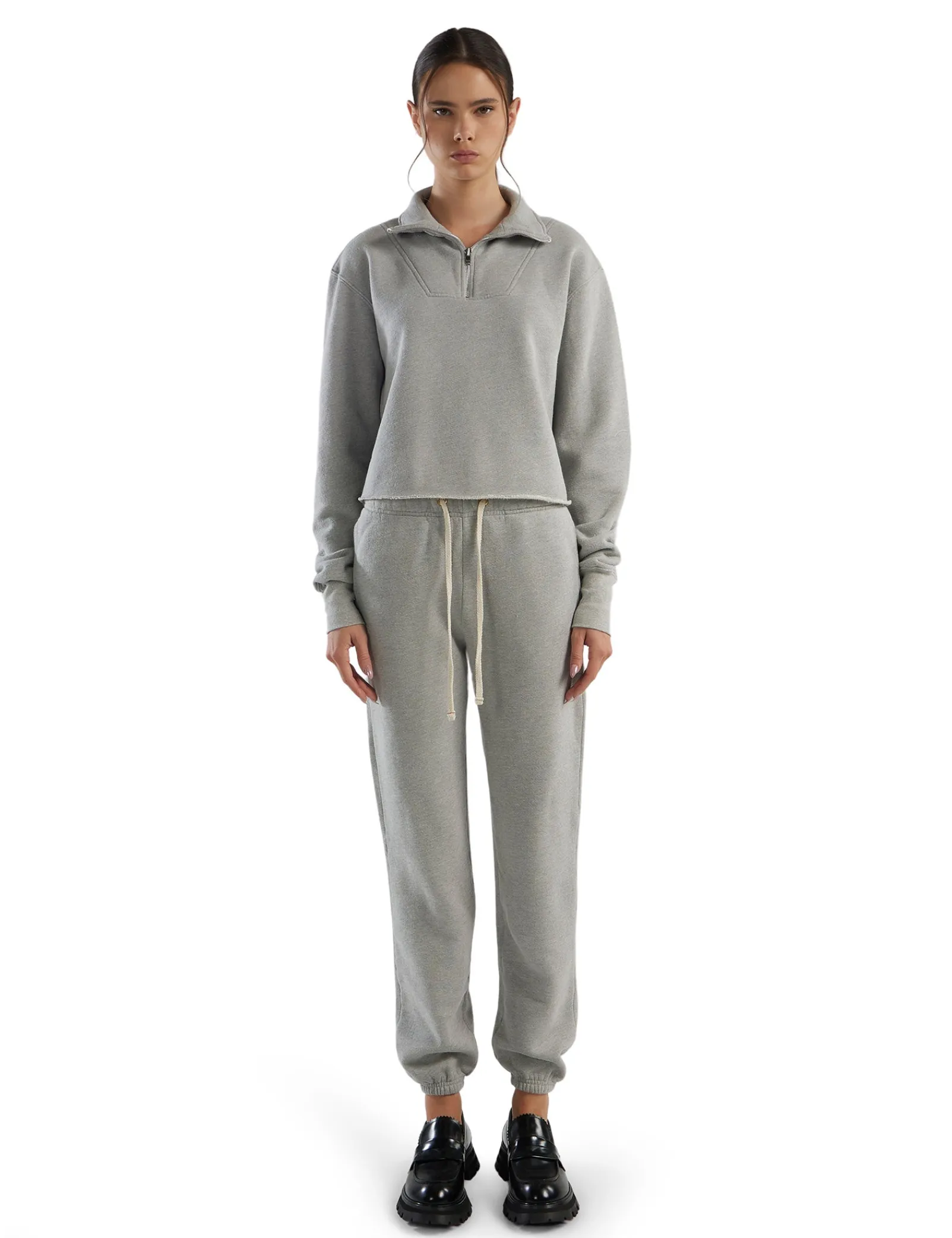 dylan_classic_sweatpant_1-5.webp Best LES TIEN Dylan Classic Sweatpant Heather Grey