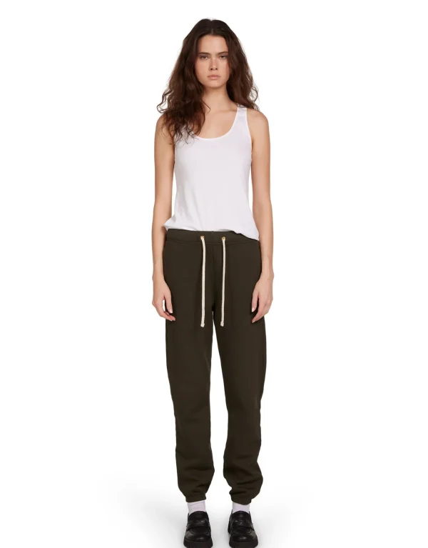 Outlet LES TIEN Dylan Classic Sweatpant Forest