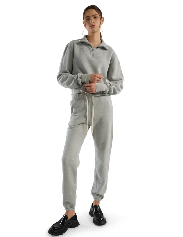 Best LES TIEN Dylan Classic Sweatpant Heather Grey