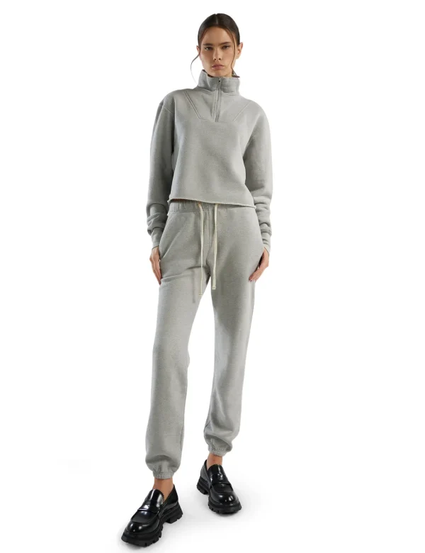 Best LES TIEN Dylan Classic Sweatpant Heather Grey