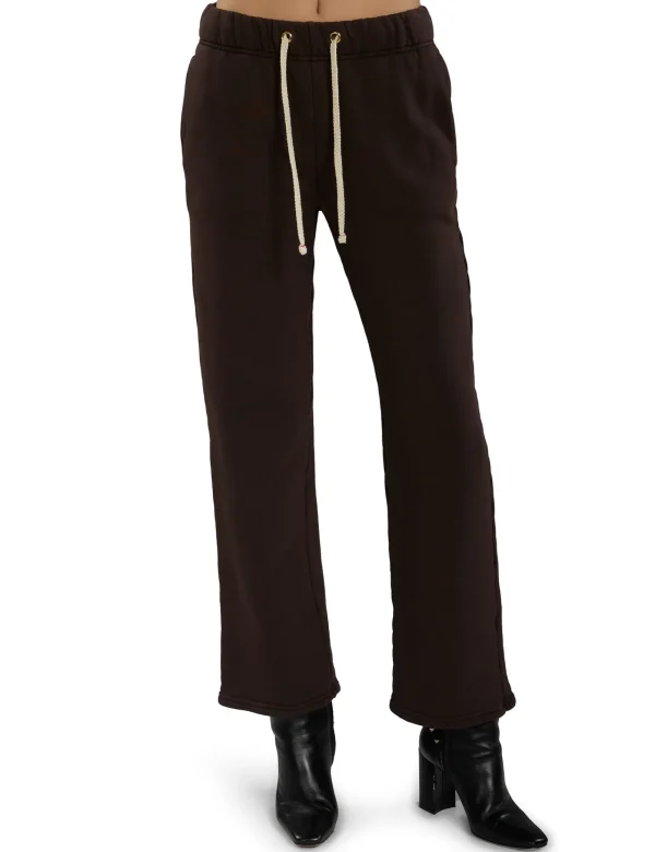 Hot LES TIEN Dylano Classic Pant Washed Brown Fig
