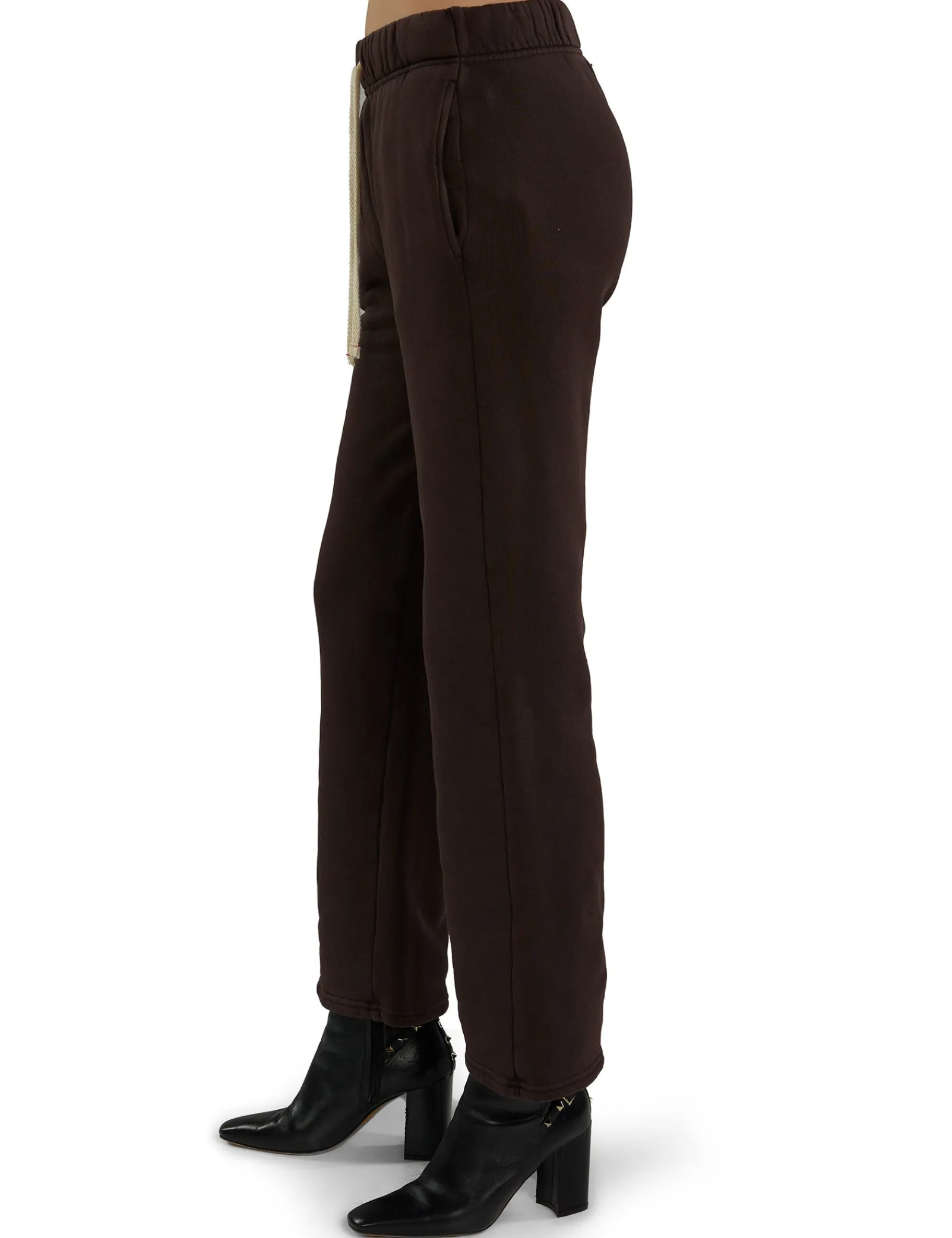 dylano_classic_pant_2.webp Hot LES TIEN Dylano Classic Pant Washed Brown Fig