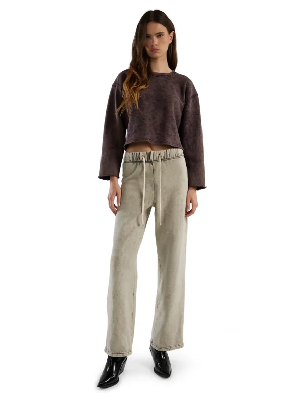Online LES TIEN Eazy Pant Dove Mineral