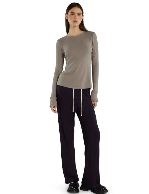 Hot LES TIEN Fiona Fitted Long Sleeve Dove