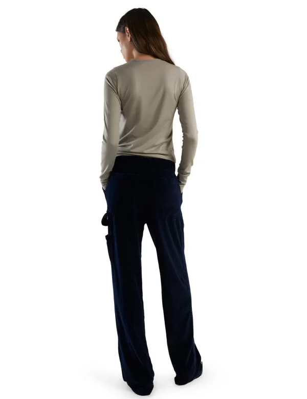 Fashion LES TIEN Fiona Fitted Long Sleeve Dove