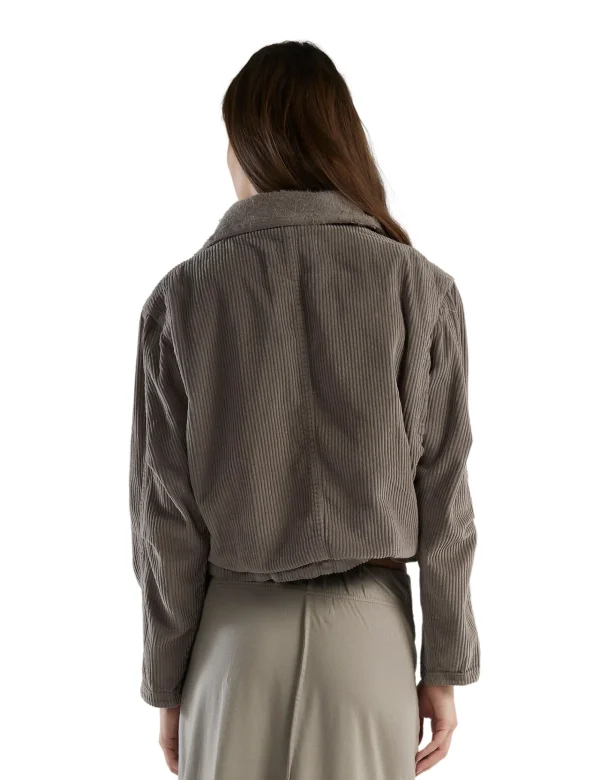 Discount LES TIEN Garyn Utility Jacket Dove