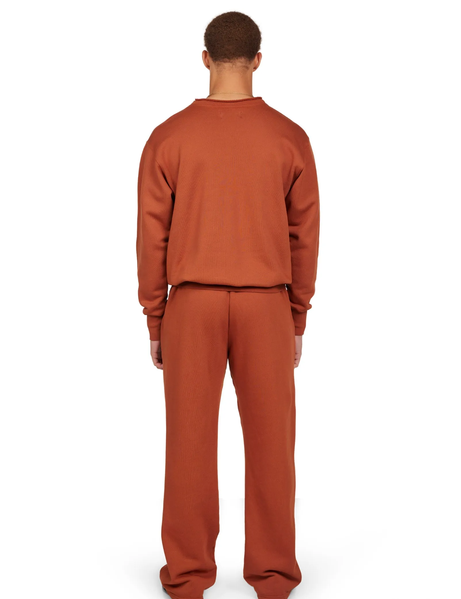heavyweight_banded_roll_n_4.webp Discount LES TIEN Heavyweight Banded Roll Neck Cedar