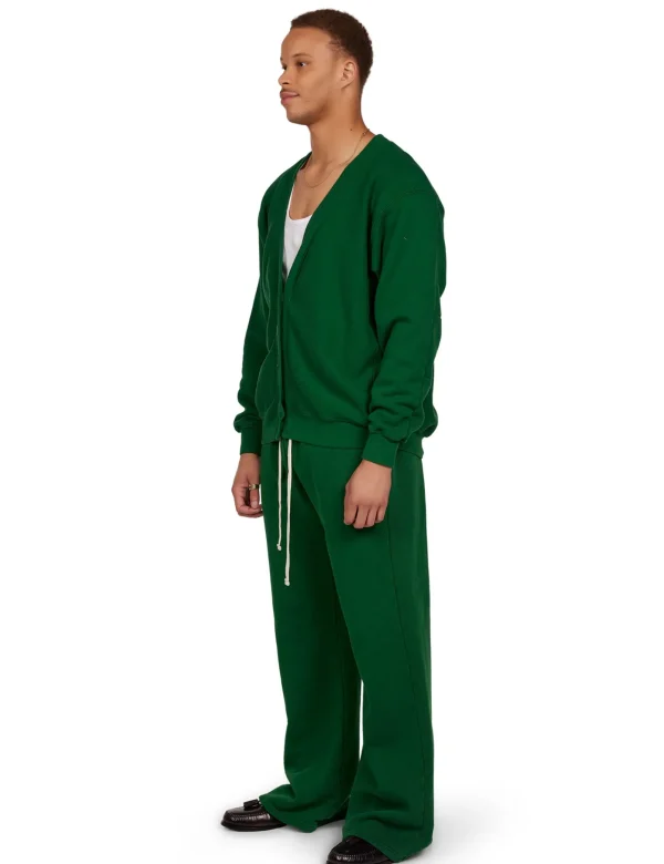 Best LES TIEN Heavyweight Cardigan Washed Verde