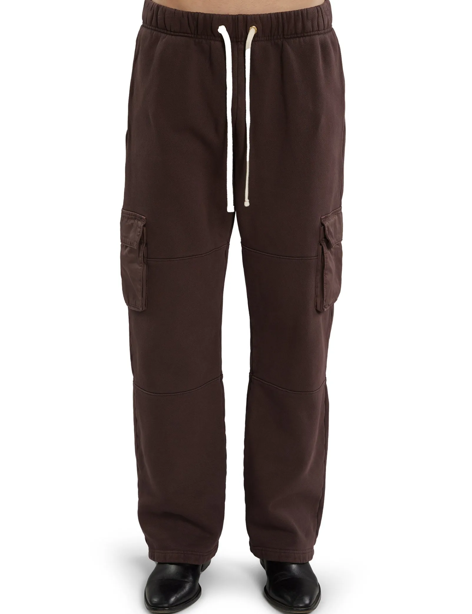 heavyweight_cargo_pant_0.webp Discount LES TIEN Heavyweight Cargo Pant Washed Brown Fig