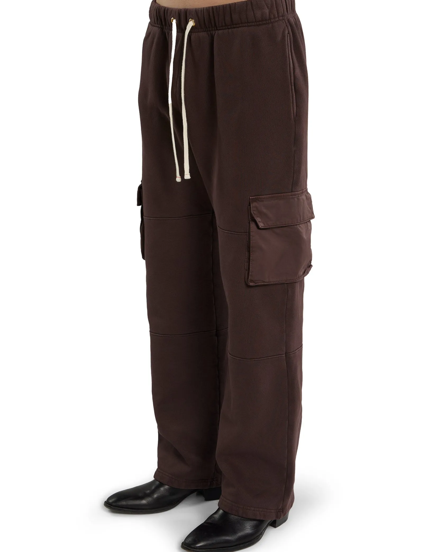 heavyweight_cargo_pant_3.webp Discount LES TIEN Heavyweight Cargo Pant Washed Brown Fig
