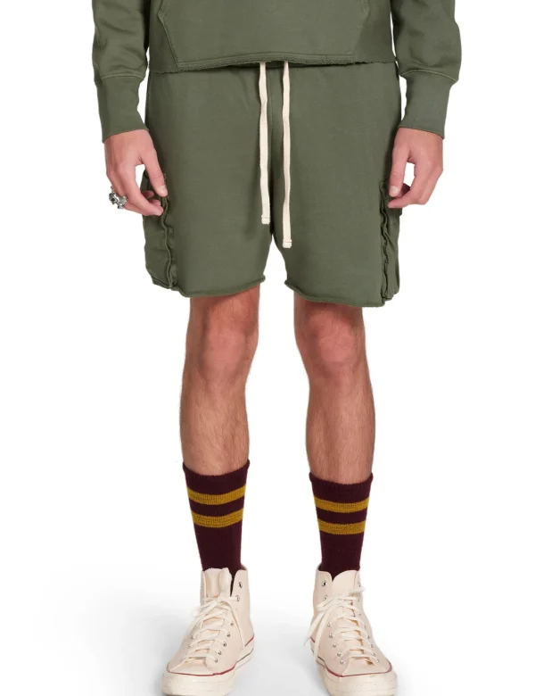 Best LES TIEN Heavyweight Cargo Yacht Short Dark Moss
