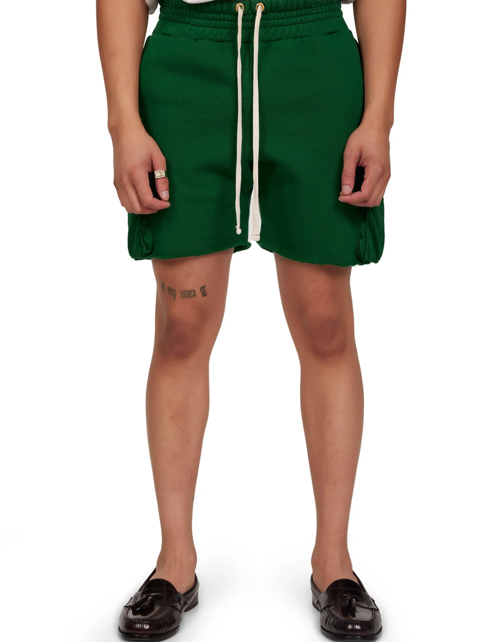 heavyweight_cargo_yacht_s_0.webp Sale LES TIEN Heavyweight Cargo Yacht Short Washed Verde