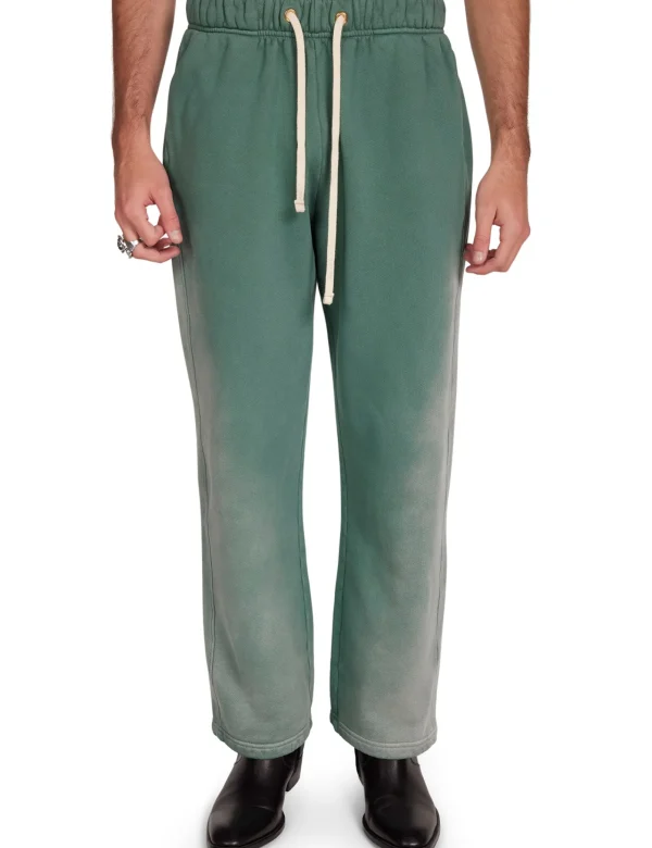 Sale LES TIEN Heavyweight Classic Pant Sunfaded Dark Moss