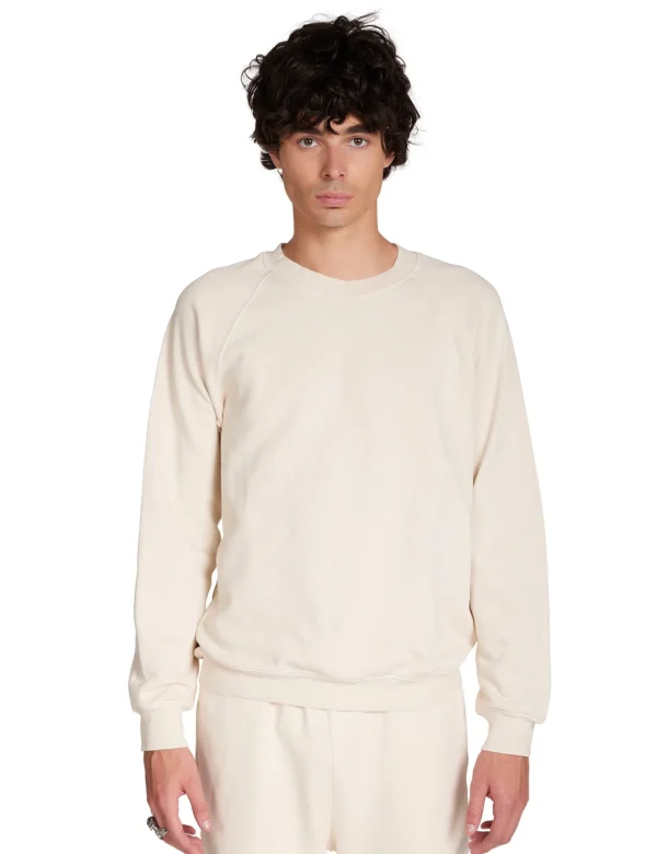 Sale LES TIEN Heavyweight Classic Raglan Ivory