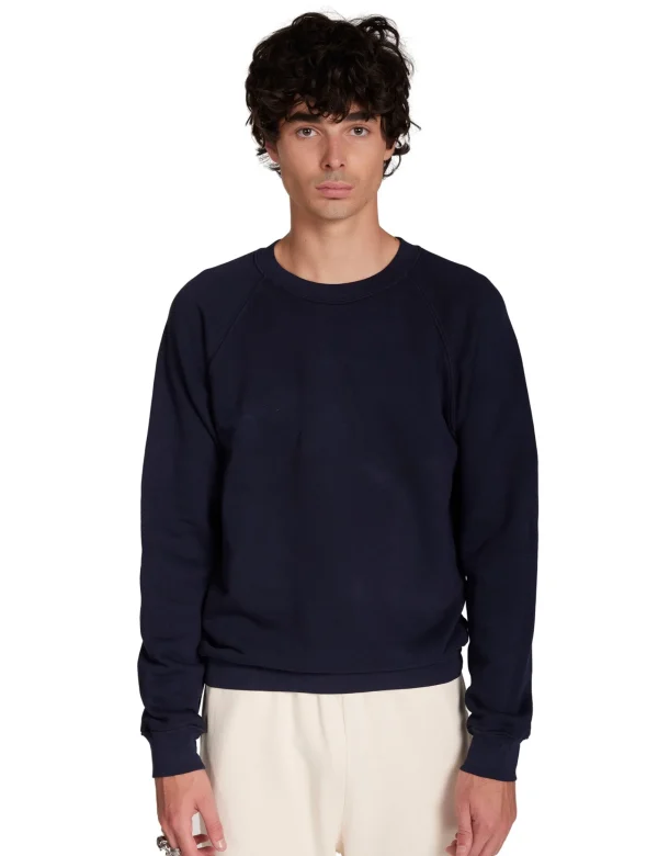 Hot LES TIEN Heavyweight Classic Raglan Navy