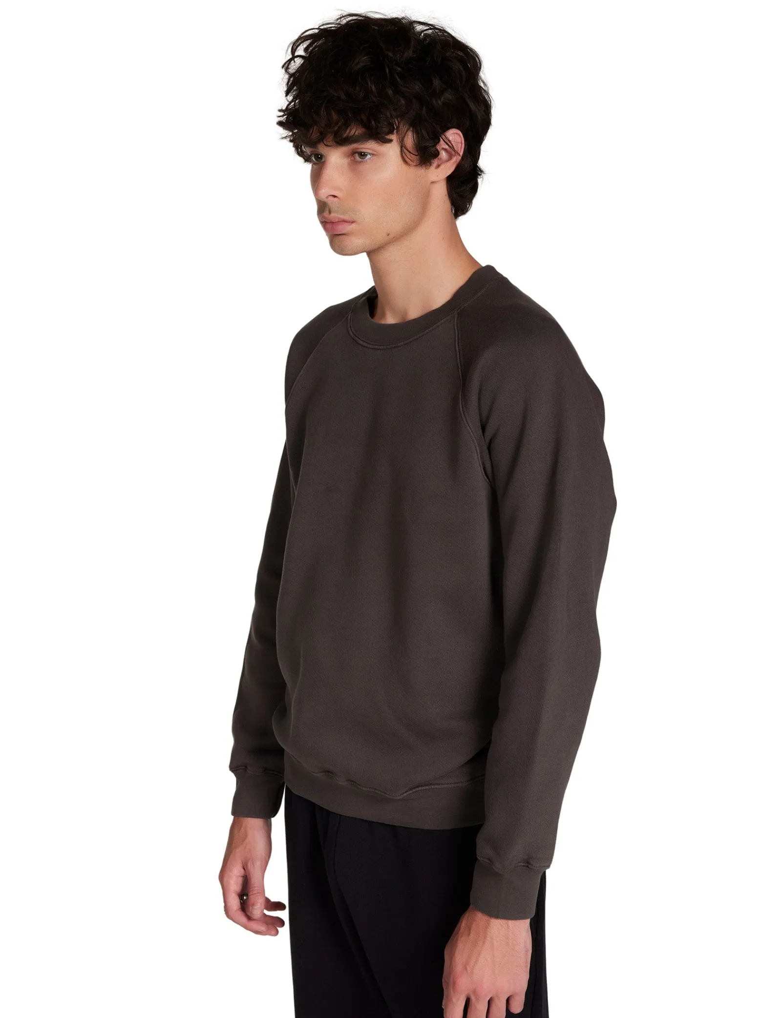 heavyweight_classic_ragla_1-2.webp Sale LES TIEN Heavyweight Classic Raglan Vintage Black